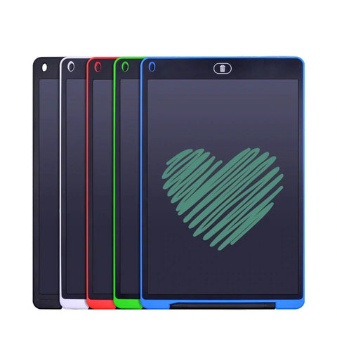 Kids LCD Writing Pad - 8.5-Inch Portable Electronic Digital Drawing & Ruff E-Writer Tablet