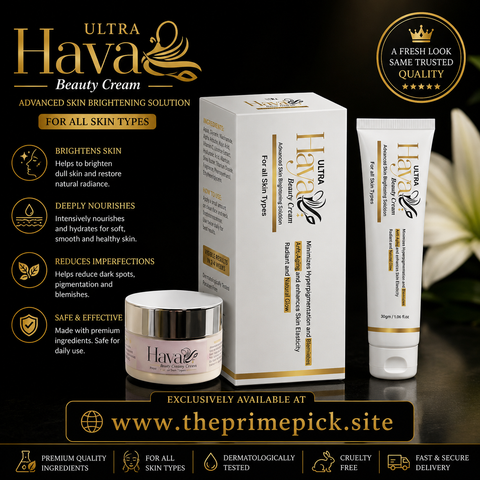 Ultra Haya Beauty Cream 30g – Advanced Skin Brightening & Whitening Cream for All Skin Types