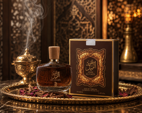 Oud Al Layl Eau De Parfum 100ml – Rich Oud, Amber & Woody Long Lasting Fragrance