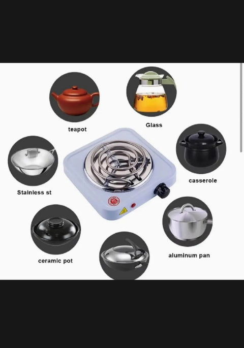 ⚡🔥 RAF Portable Electric Stove – 1000W Single Burner Hot Plate | Fast Heating Electric Cooker 🔥⚡