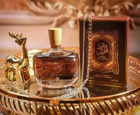 Oud Al Layl Eau De Parfum 100ml – Rich Oud, Amber & Woody Long Lasting Fragrance