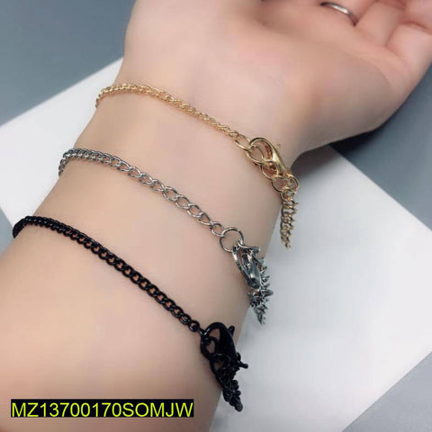 Heartbeat Chain Bracelet for Women | Minimalist Stainless Steel Love Bracelet