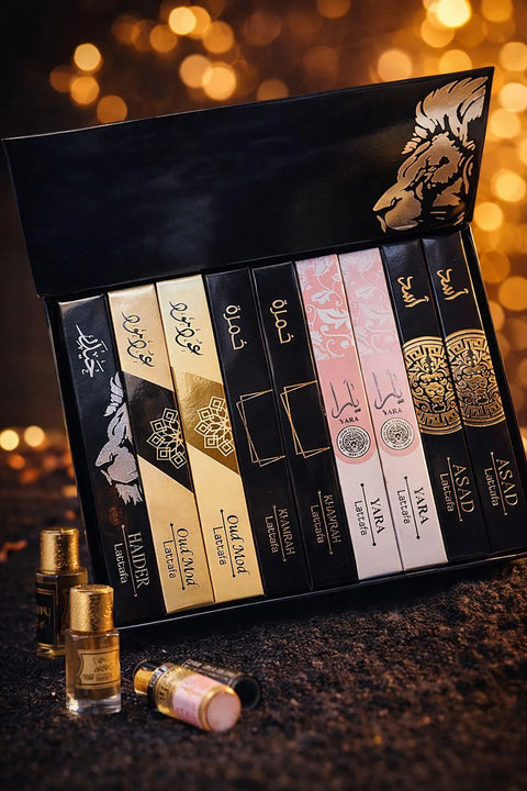 Lattafa Perfume Mini Travel Spray Set – 5 Premium Fragrances | Long Lasting Pocket Perfume Collection