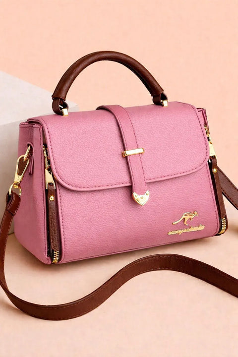 Elegant Women's Leather Shoulder Bag – Premium Crossbody Handbag