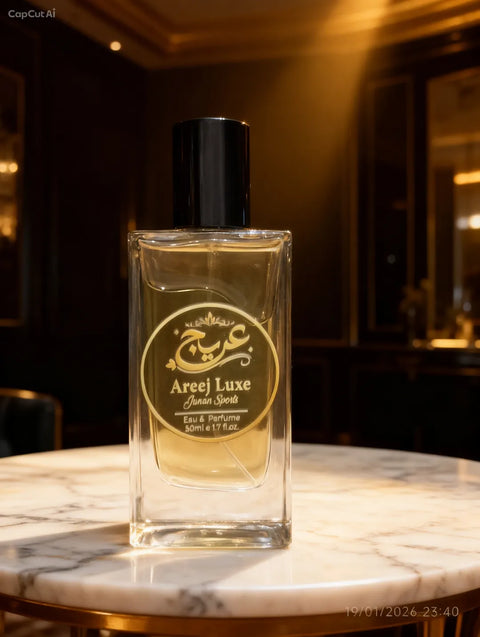 Areej Luxe Intense Eau De Parfum 50ml – Long Lasting Unisex Citrus Woody Perfume