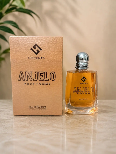 HISCENTS ANJELO Pour Homme Eau De Parfum | Premium Long-Lasting Luxury Fragrance for Men