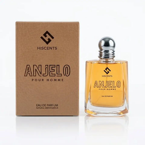 HISCENTS ANJELO Pour Homme Eau De Parfum | Premium Long-Lasting Luxury Fragrance for Men