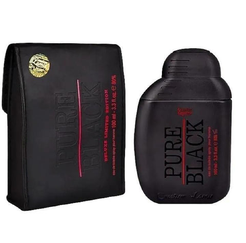Pure Black Deluxe Limited Edition Perfume for Men – 100ml Long Lasting Eau De Toilette