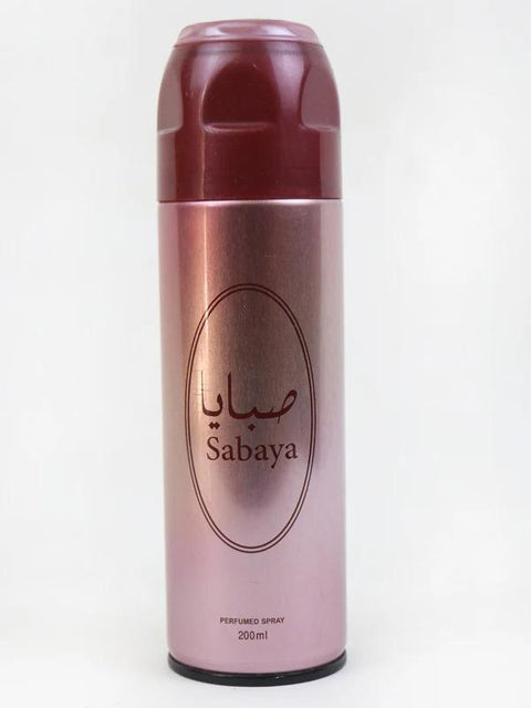 Sabaya Perfumed Body Spray for Women 200ml – Long Lasting Floral Fresh Deodorant Spray