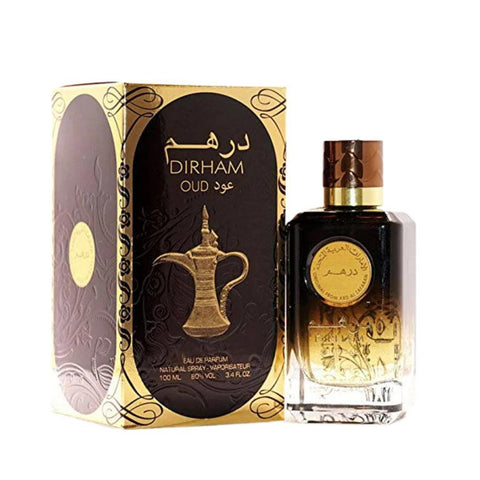 Dirham Oud Eau De Parfum 100ml Unisex Long Lasting Oud Perfume for Men & Women