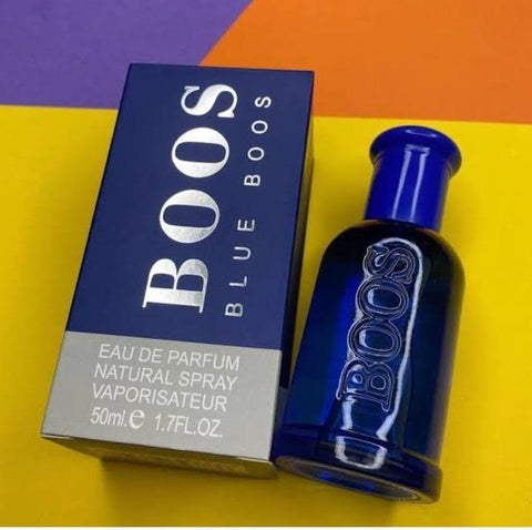 BOOS Premium Perfume Gift Set for Men (Pack of 3) | Blue, White & Black Long-Lasting Eau De Parfum | 50ml Each