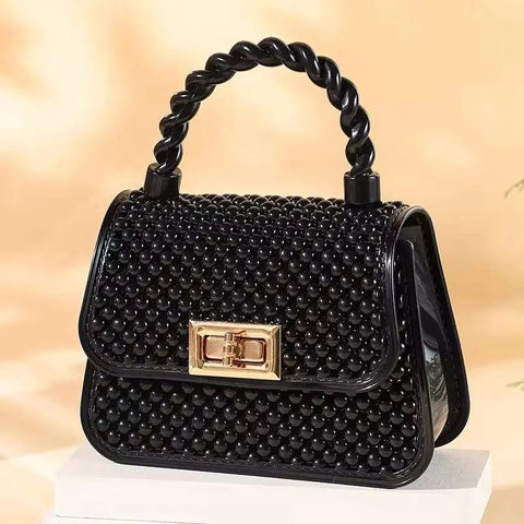 Luxury Pearl Texture Mini Handbag – Premium Women Fashion Bag
