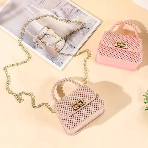 Luxury Pearl Texture Mini Handbag – Premium Women Fashion Bag